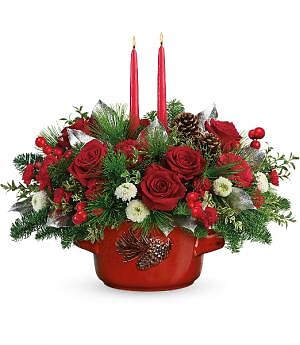 CHRISTMAS HEIRLOOM CENTERPIECE DX