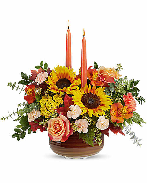 Fall's Harvest Centerpiece Teleflora T26T105A