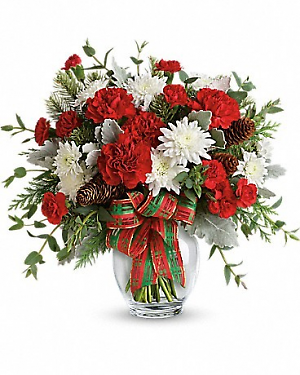 HOLIDAY SHINE BOUQUET          ACF12