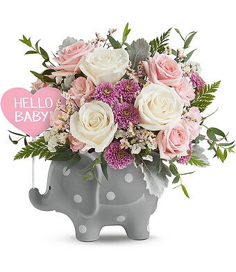 Teleflora&#039;s Dreamy Delight Bouquet - Pink DX