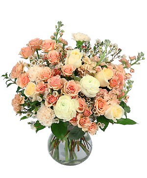 LOVING TOUCH Vase arrangement         FSN