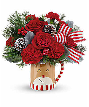 SEND A HUG REINDEER WISH BOUQUET