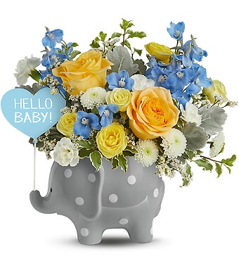 Teleflora&#039;s Dreamy Delight Bouquet - Blue DX
